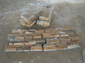 Natural River Cobble Stone Stacked Stone Veneer