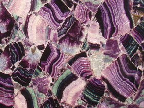 Purple Fluorite Tile