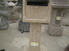 granite lantern posts