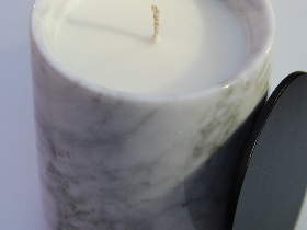 Marble Jar for Holding Candle
