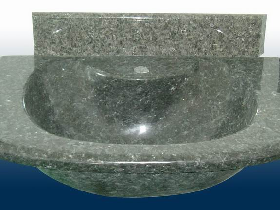 Ubatuba Granite Counter Sink