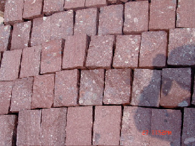 Red Porphyry Cobble Stone