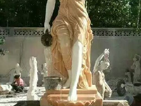 Venus Carving Stone Fountain