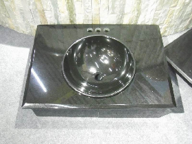 Absolute Black Granite Counter Sink