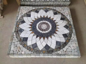 Slate Mosaic Flooring Pattern