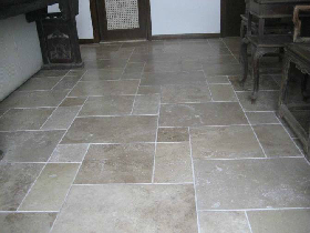 Yellow Limestone Flooring Patterns 003