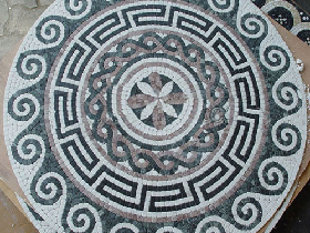 Custom Handcut Marble Mosaic Rugs Style Tiles