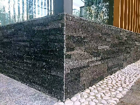 Lava Stone Stacked Wall Ledge Stone