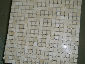 Cream Marfil Marble Mosaic Tile