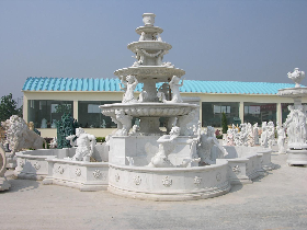 factory price natural China marble stone water fountain