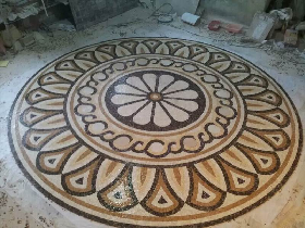 Handmade Stone Mosaic Pattern Floor Tiles
