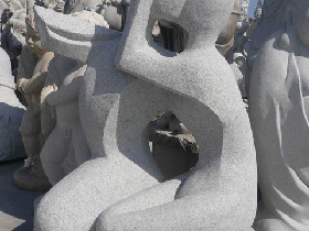 Granite Abstract Carving