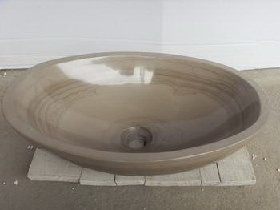 Anthen Brown Marble Sink