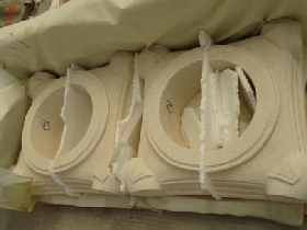 Marble Column Capital and Pedestal