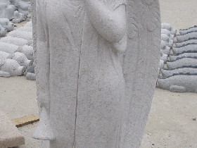 Stone Sculpture Grief Angel