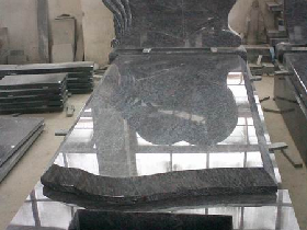 Poland Granite Tombstone 015