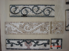 Hand Made Stone Mosaic Borders