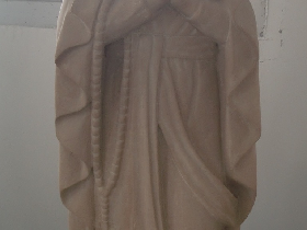Sandstone Sculpture Holy Mary 003