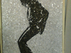 Shell Mosaic Michael Jackson
