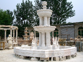 Large Stone Fountain
