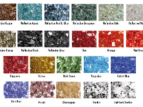 Firepit Glass Colors for Selection