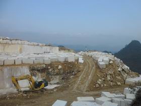 Biege Marble Quarry