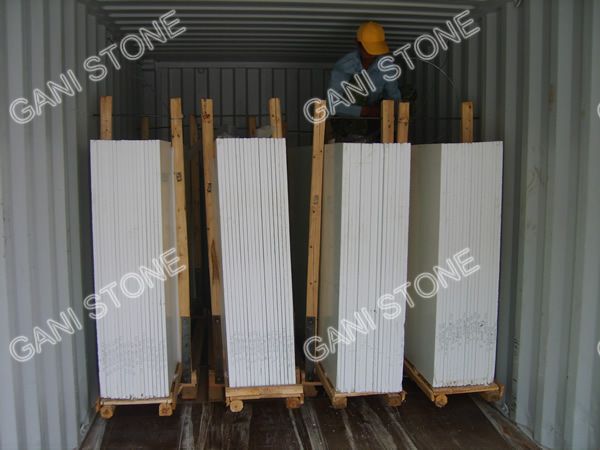 Artificial Stone Slab Container Loading