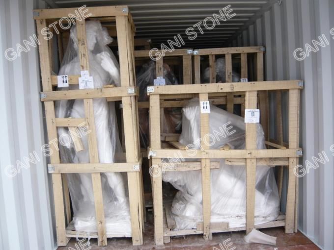 Marble Sculptures Container Loading