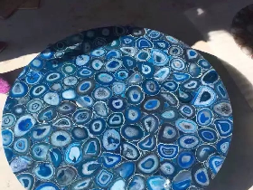 Blue Agate Table Top