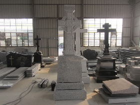 Celtic Cross Granite Headstone 005