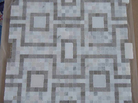 Marble Maze Pinwheel Mosaic