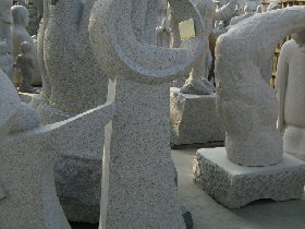 Stone Abstract Sculpture 002