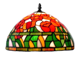 STAINED GLASS MOSAIC LAMP 0009
