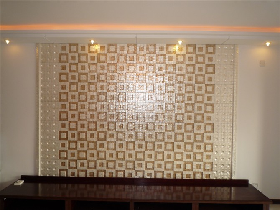 Capiz Shell Mosaic Panel