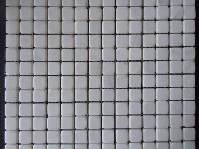 Tumbled White Marble Mosaic
