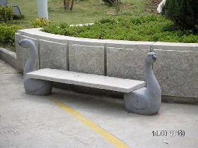 Goose Granite Bench