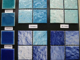 Blue Ceramic Mosaic Tiles 002