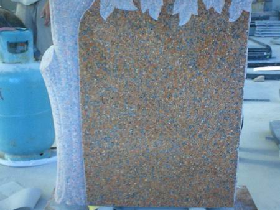 Poland Granite Tombstone 010