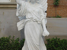 Marble Memorial Statue