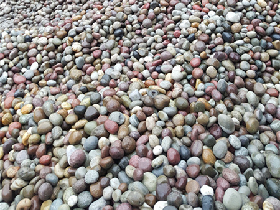 Natural River Rock Pebble