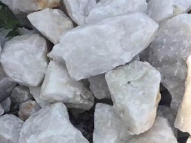 White Quartz Crystal Block