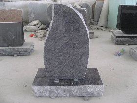 Bahama Blue Granite Headstones 003