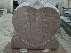 Angel Granite Tombstone 007