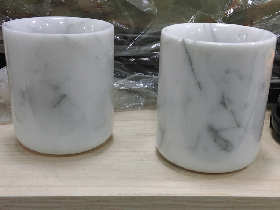 Marble Candle Cup
