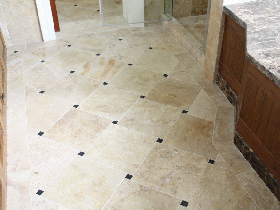 Yellow Limestone Flooring Patterns 004