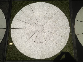 Granite Circle Patio Paving Set