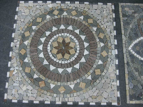 Slate Mosaic Pattern Backmeshed