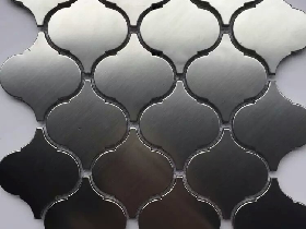 Metal Glass Mosaic Tiling 011