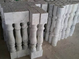 China White Marble Baluster