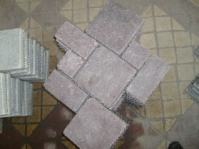 Red Porphyry Patio Paving